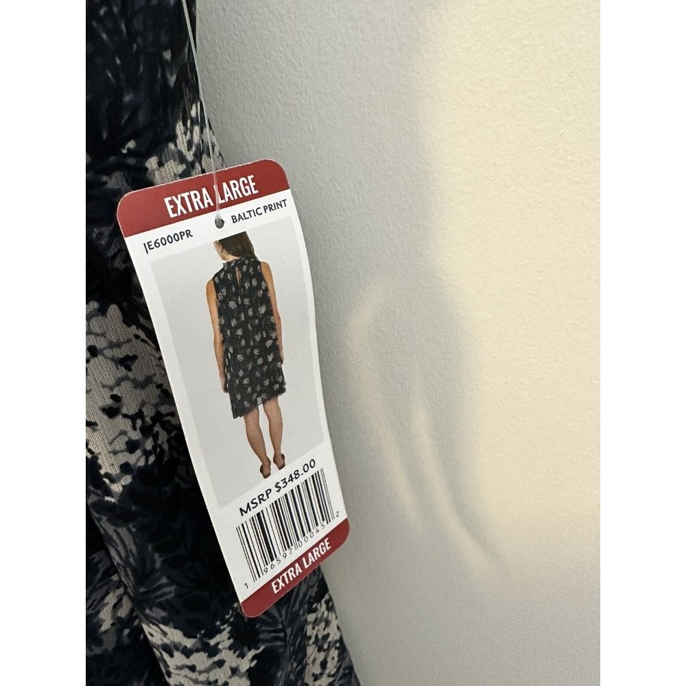 Joie Women's Size XL Limited Edition Sleeveless Sheer Overlay Mini Dress NWT - Picture 4 of 7